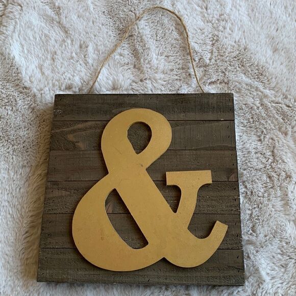 Wooden & Sign Wall Plaque Wall or shelf Decor Decoration - Picture 1 of 6
